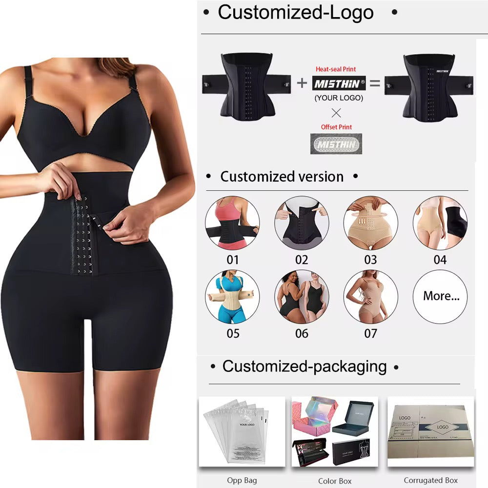 🔹 Shapewear Gainant Taille Haute – Contrôle du Ventre & Lifting des Fesses