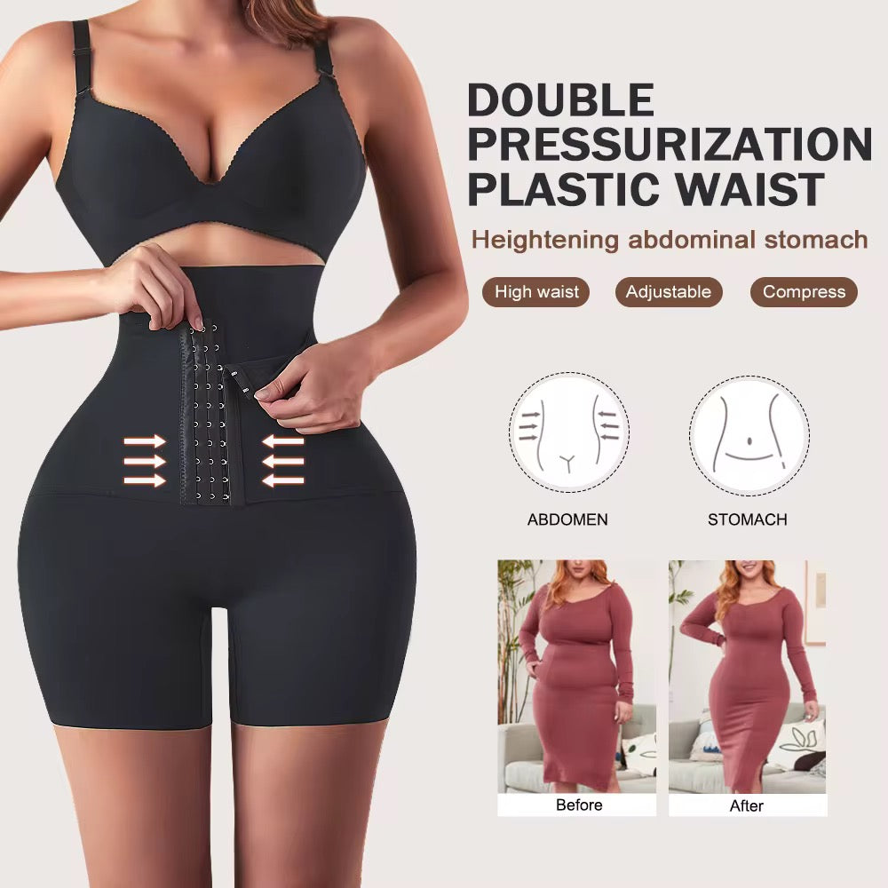 🔹 Shapewear Gainant Taille Haute – Contrôle du Ventre & Lifting des Fesses