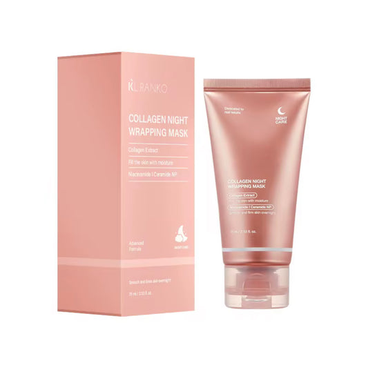 Masque de Nuit au Collagène – Hydratation & Réparation Intense