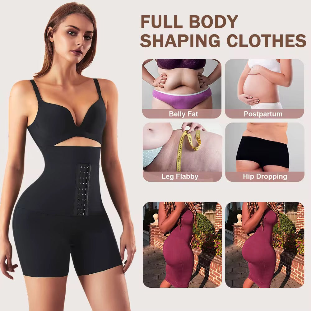 🔹 Shapewear Gainant Taille Haute – Contrôle du Ventre & Lifting des Fesses